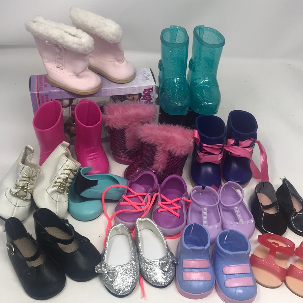 American Girl Like Assorted Shoes